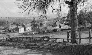 View of Smithbrook from Redlands Farm 1948
