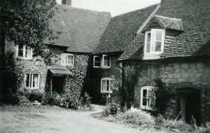 'Below ground' houses to rear of Old Nursery c1950