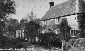 Church Cottage occupied by Rogers family 1920