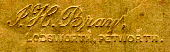 JH Bray stamp