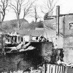 Lodsworth Bridge Mill after fire 1905