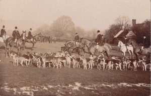 Leconfield Meet at Lodsworth Common 1931