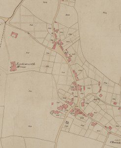 Lodsworth Tithe Map 1842 - The Street