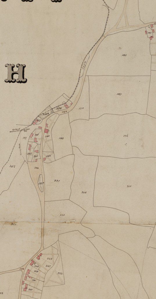 Lodsworth Tithe Map 1842 - Smithbrook | Lodsworth Heritage Society