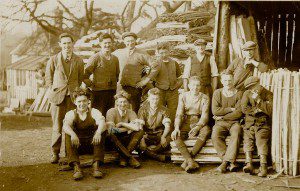 Morley yard & office staff in 1930s